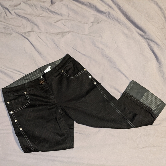 Lip Service Pants - Lip SeRviCe ♠️ Pinstripe Capri Pants